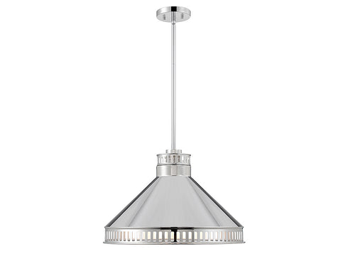 Seagram 3-Light Pendant in Polished Nickel