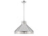 Seagram 3-Light Pendant in Polished Nickel