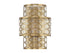 Mannheim 2-Light Wall Sconce in Warm Brass