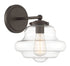 1-Light Wall Sconce in Oil Rubbed Bronze