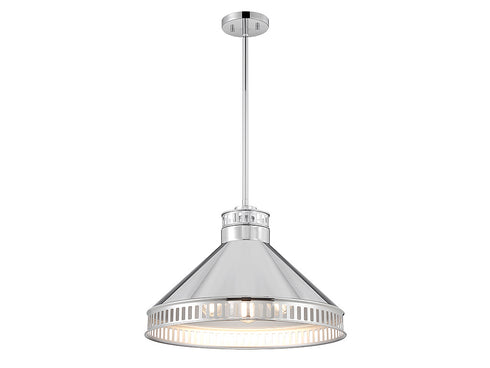 Seagram 3-Light Pendant in Polished Nickel