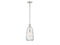 Adair 1-Light Pendant in Polished Nickel
