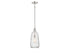 Adair 1-Light Pendant in Polished Nickel