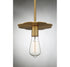 1-Light Mini Pendant in Polished Nickel