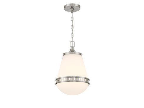 Endura 1-Light Pendant in Satin Nickel