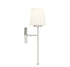 Conover 1-Light Wall Sconce in Satin Nickel