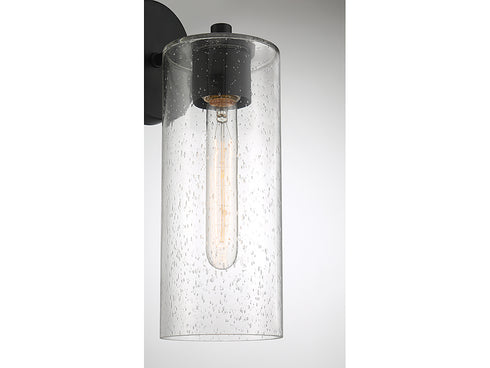 Ricci 1-Light Wall Sconce in Matte Black