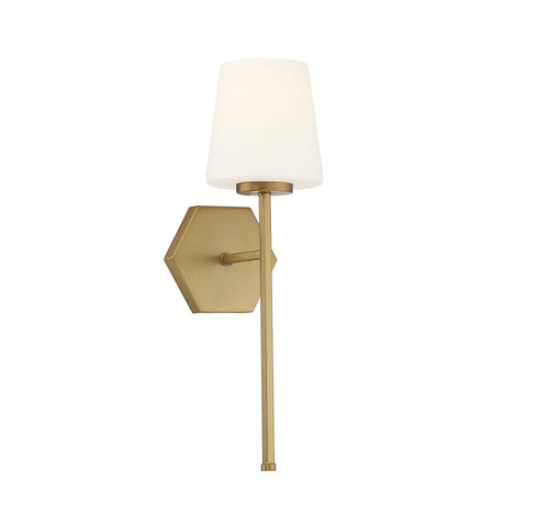 Conover 1-Light Wall Sconce in Satin Nickel
