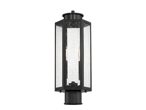 Hawthorne 2-Light Outdoor Post Lantern in Black