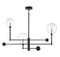 3-Light Chandelier in English Bronze