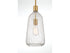 Adair 1-Light Pendant in Polished Nickel