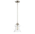 Vintage 1-Light Mini-Pendant in Polished Nickel