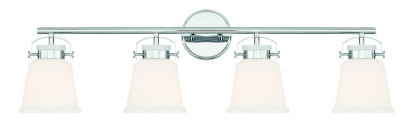 Kaden 4-Light Bathroom Vanity Light in Polished Chrome