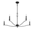 5-Light Chandelier in Polished Nickel