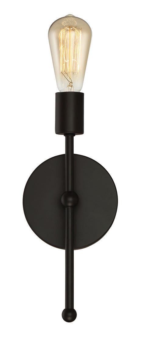 1-Light Wall Sconce in Oil Rubbed Bronze