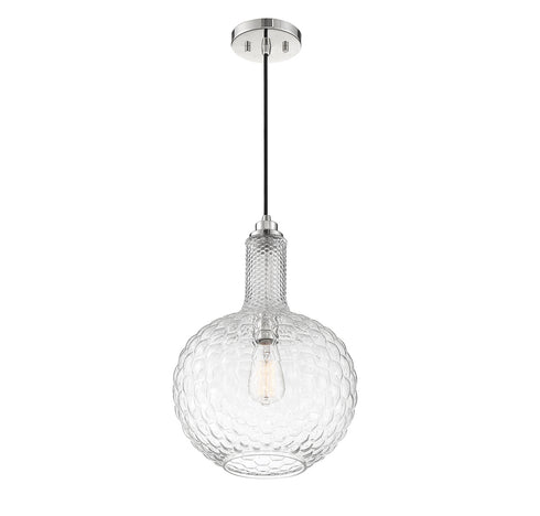 Kantor 1-Light Pendant in Warm Brass