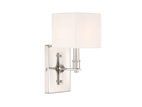 Collins 1-Light Wall Sconce in Polished Nickel