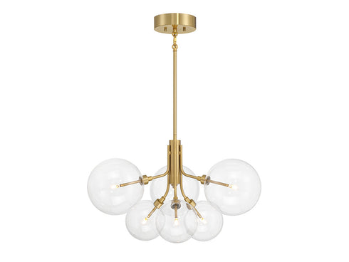 6-Light Chandelier in Oil Rubbed Bronze