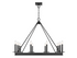 Boylston 12-Light Chandelier in Warm Brass