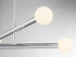 4-Light Chandelier in Matte Black
