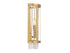 Mancini 2-Light Wall Sconce in Warm Brass