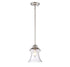 Vintage 1-Light Mini-Pendant in Polished Nickel