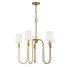 5-Light Chandelier in Aged Iron