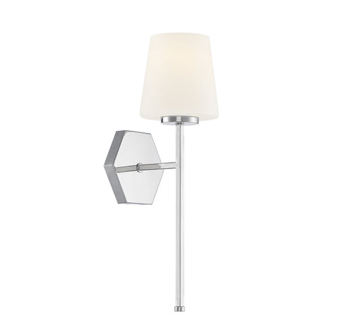 Conover 1-Light Wall Sconce in Satin Nickel