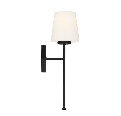 Conover 1-Light Wall Sconce in Satin Nickel
