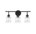 Fuller 3-Light Bathroom Vanity Light in Satin Nickel