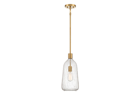 Adair 1-Light Pendant in Polished Nickel