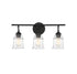 Fuller 3-Light Bathroom Vanity Light in Satin Nickel
