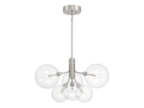 6-Light Chandelier in Oil Rubbed Bronze