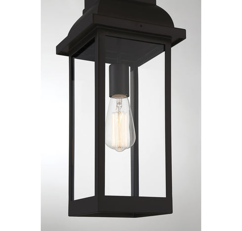 Drexel 1-Light Outdoor Hanging Lantern in English Bronze