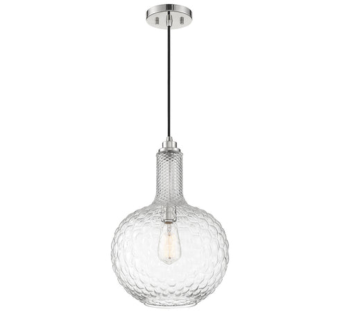 Kantor 1-Light Pendant in Warm Brass