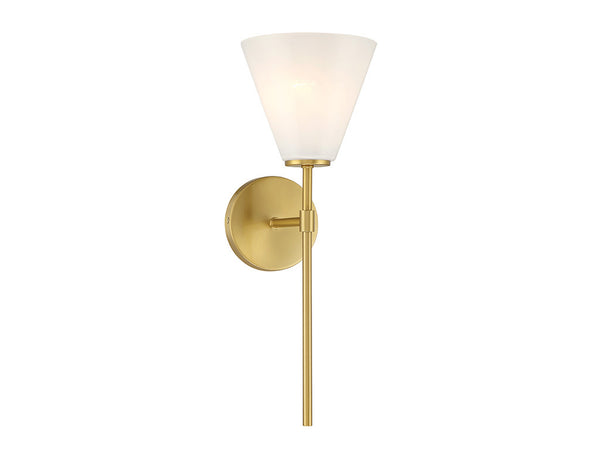 Blair 1-Light Wall Sconce in Warm Brass