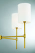 5-Light Chandelier in Bisque White