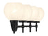Hannah 4-Light Bathroom Vanity Light in Matte Black