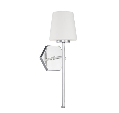 Conover 1-Light Wall Sconce in Satin Nickel