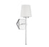 Conover 1-Light Wall Sconce in Satin Nickel