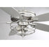 52" 3-Light Ceiling Fan in Brushed Nickel