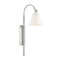Rutland 1-Light Adjustable Wall Sconce in Satin Nickel
