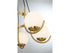 Abella 6-Light Chandelier in Warm Brass