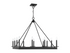 Boylston 12-Light Chandelier in Warm Brass