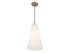 Christos 1-Light Pendant in Warm Brass