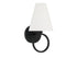 Compton 1-Light Wall Sconce in Warm Brass