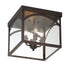 Garrett 4-Light Ceiling Light in English Bronze