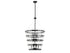 Ventari 8-Light Pendant in Matte Black