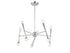 10-Light Chandelier in Chrome
