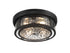 Ashton 4-Light Ceiling Light in Matte Black